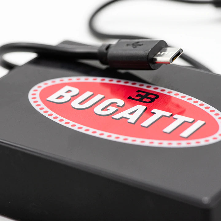 Bugatti Automobiles Macaron Power Bank Black