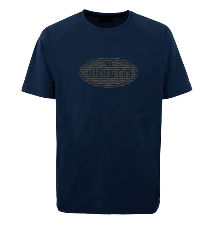 Bugatti Automobiles Carbon Macaron T-Shirt Blue – Bugatti Houston Boutique